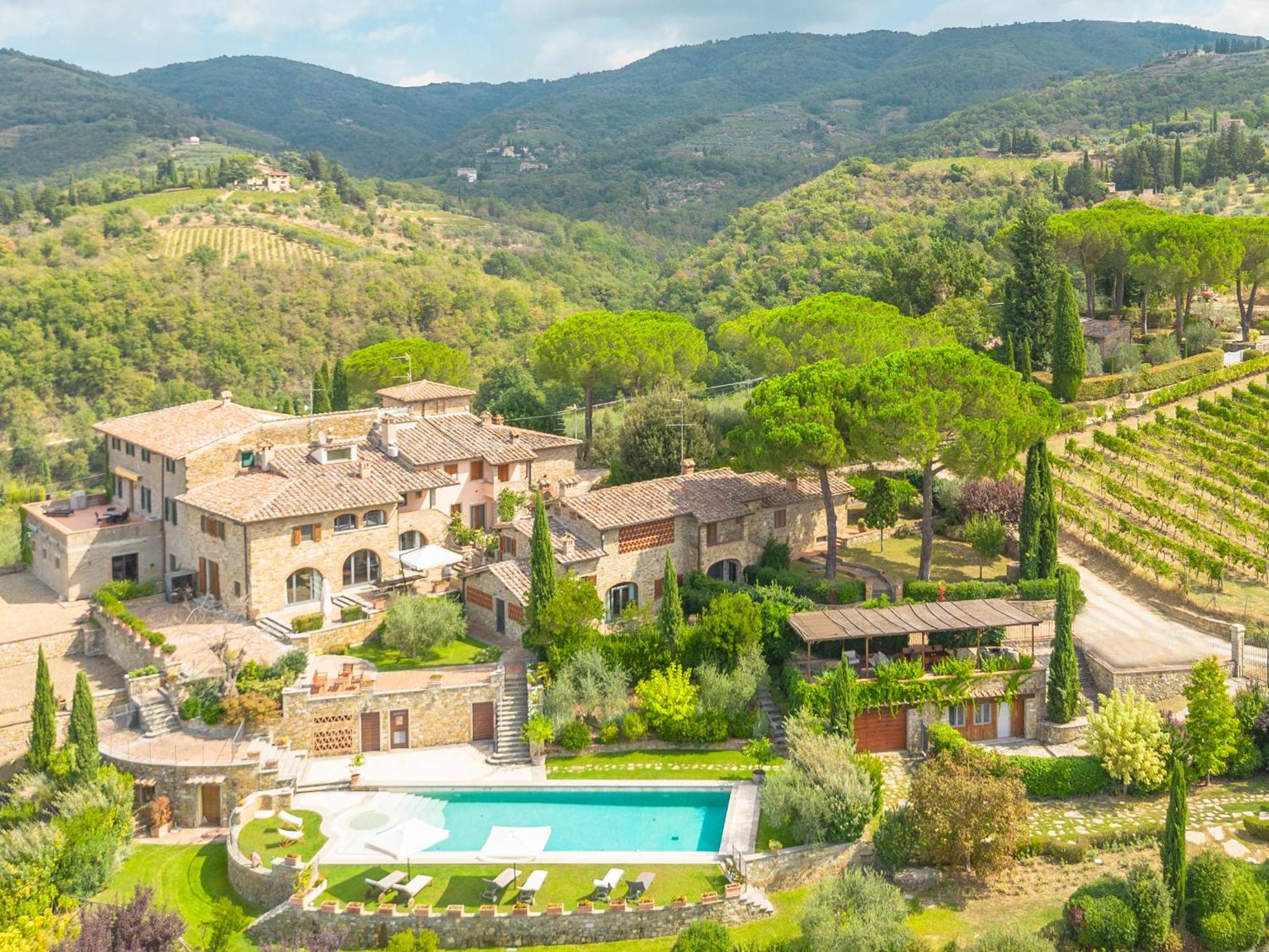 Savignola Paolina Vila Greve in Chianti Exterior foto